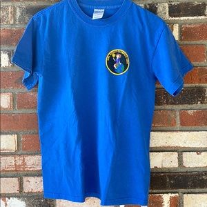 Vintage Blue Girl Scout Olympics 2006 Shirt Size Small 100% COTTON👕💙👚🩵